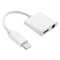 Audio converter for Lightning to Lightning + 3.5mm